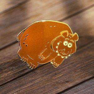Walt Disney Parks Toy Story Bear Pin Mickey Mouse Midway Mania Prize Authentic